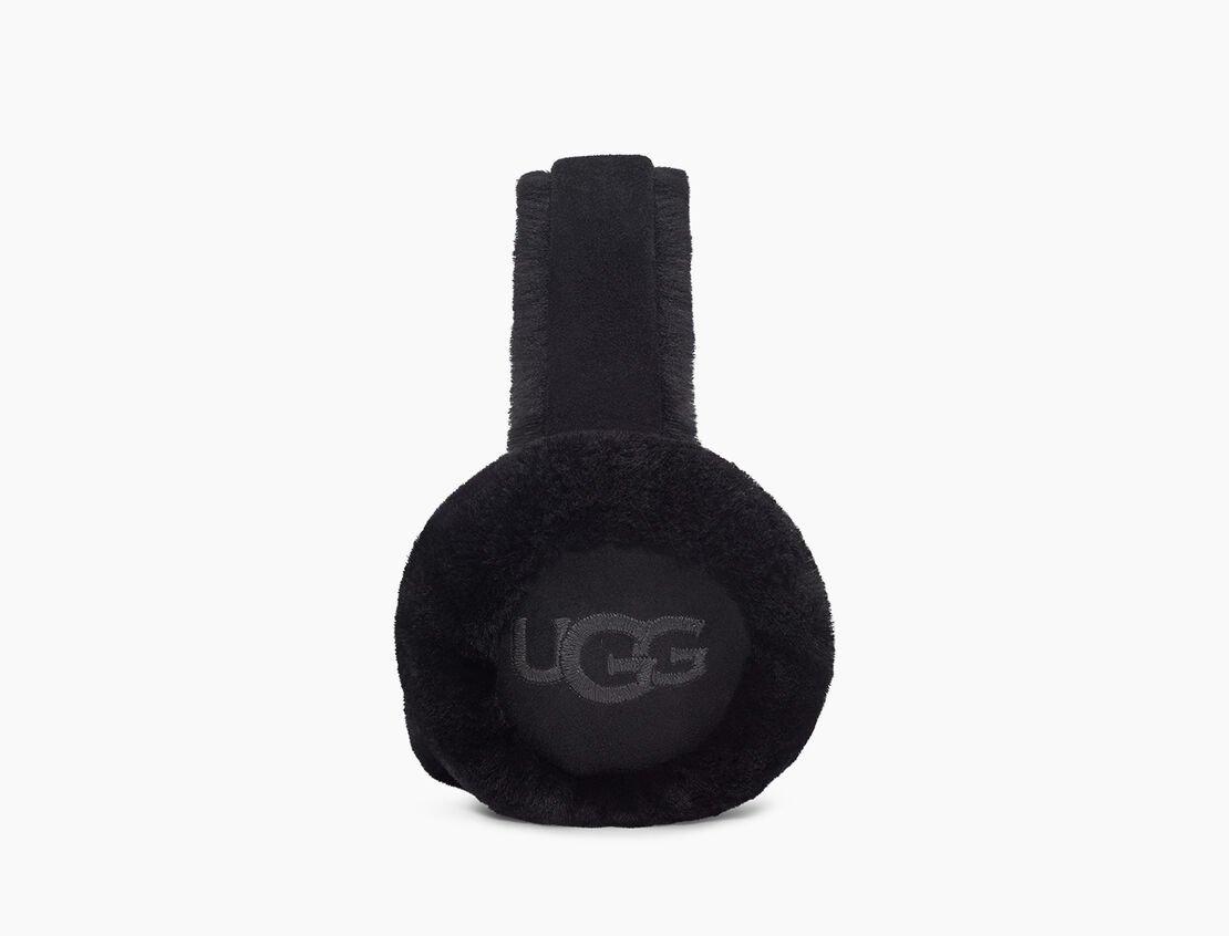 Sheepskin W Earmuff Embroydery-0 Damen Schwarz ONE SIZE von UGG