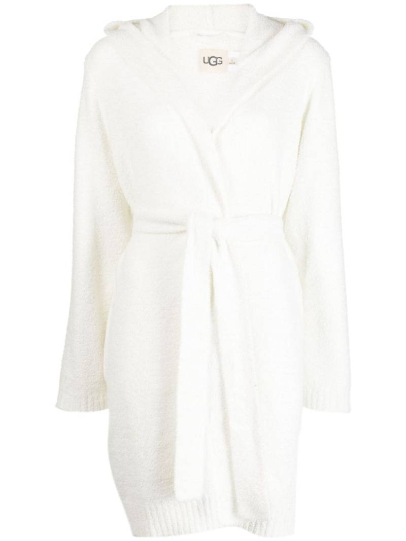 UGG Amari hooded robe - White von UGG