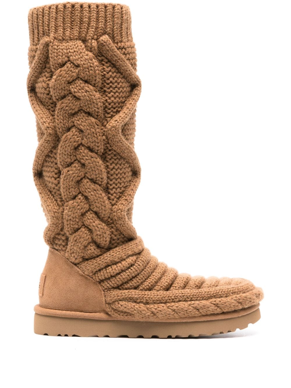 UGG Classic Chunky Knit boots - Brown von UGG