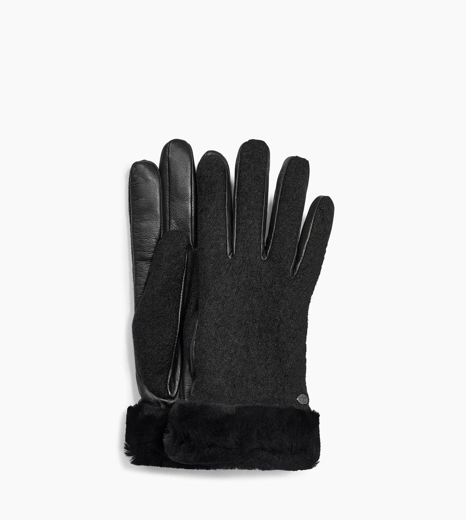 Ugg Classic Leather Logo Glove-S S von Ugg