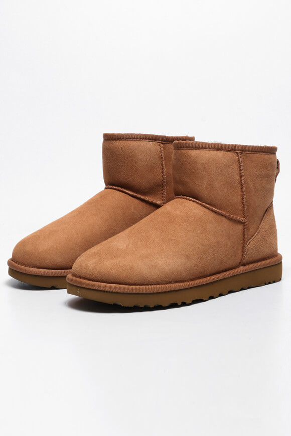 UGG Classic Mini II gefütterte Stiefelette | Chestnut | Damen  | EU37 von UGG