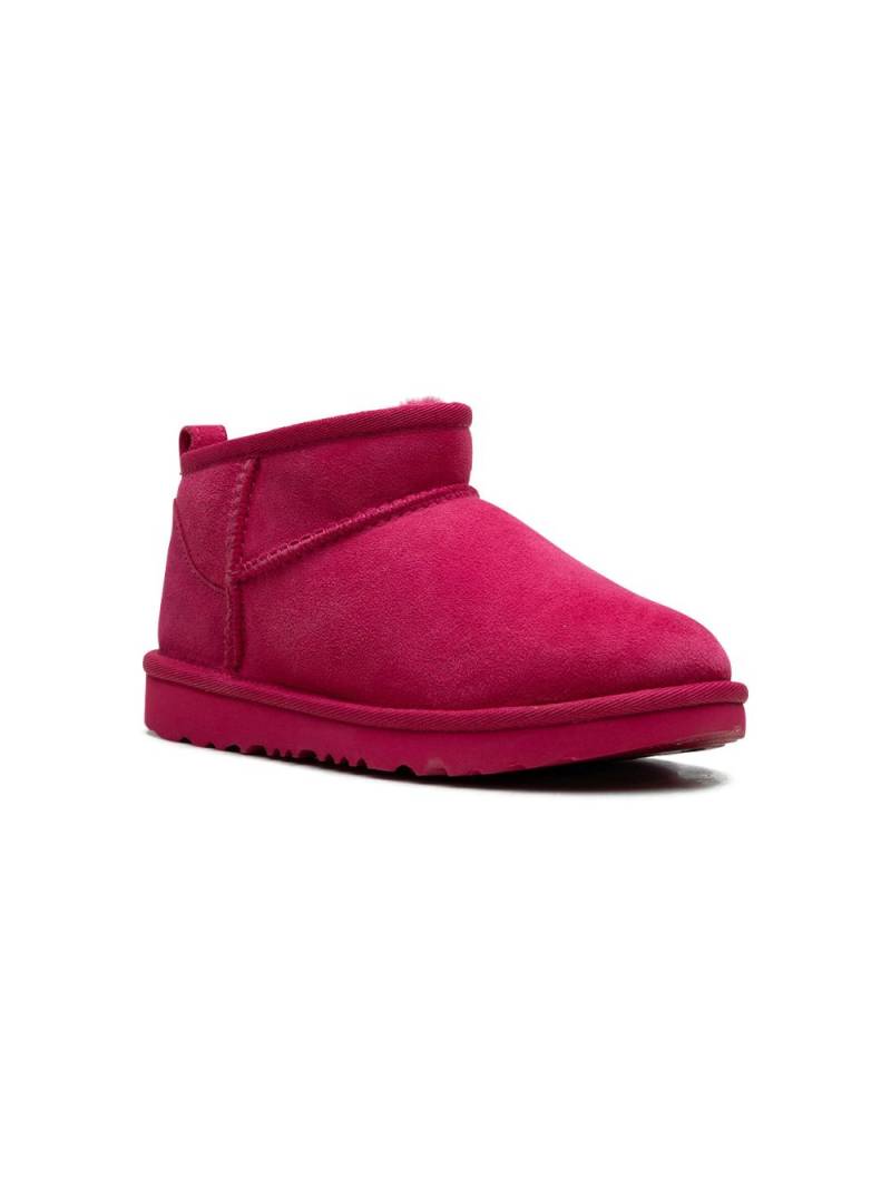 UGG Kids Classic Ultra Mini "Berry" boots - Pink von UGG Kids