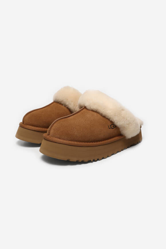 UGG Disquette Gefütterte Slipper | Chestnut | Damen  | EU38 von UGG