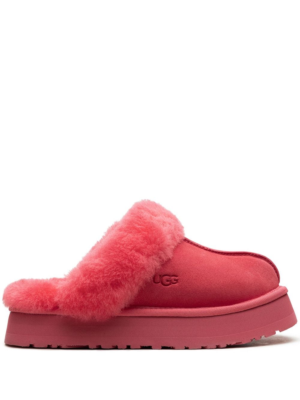 UGG Disquette shearling platform slippers - Pink von UGG