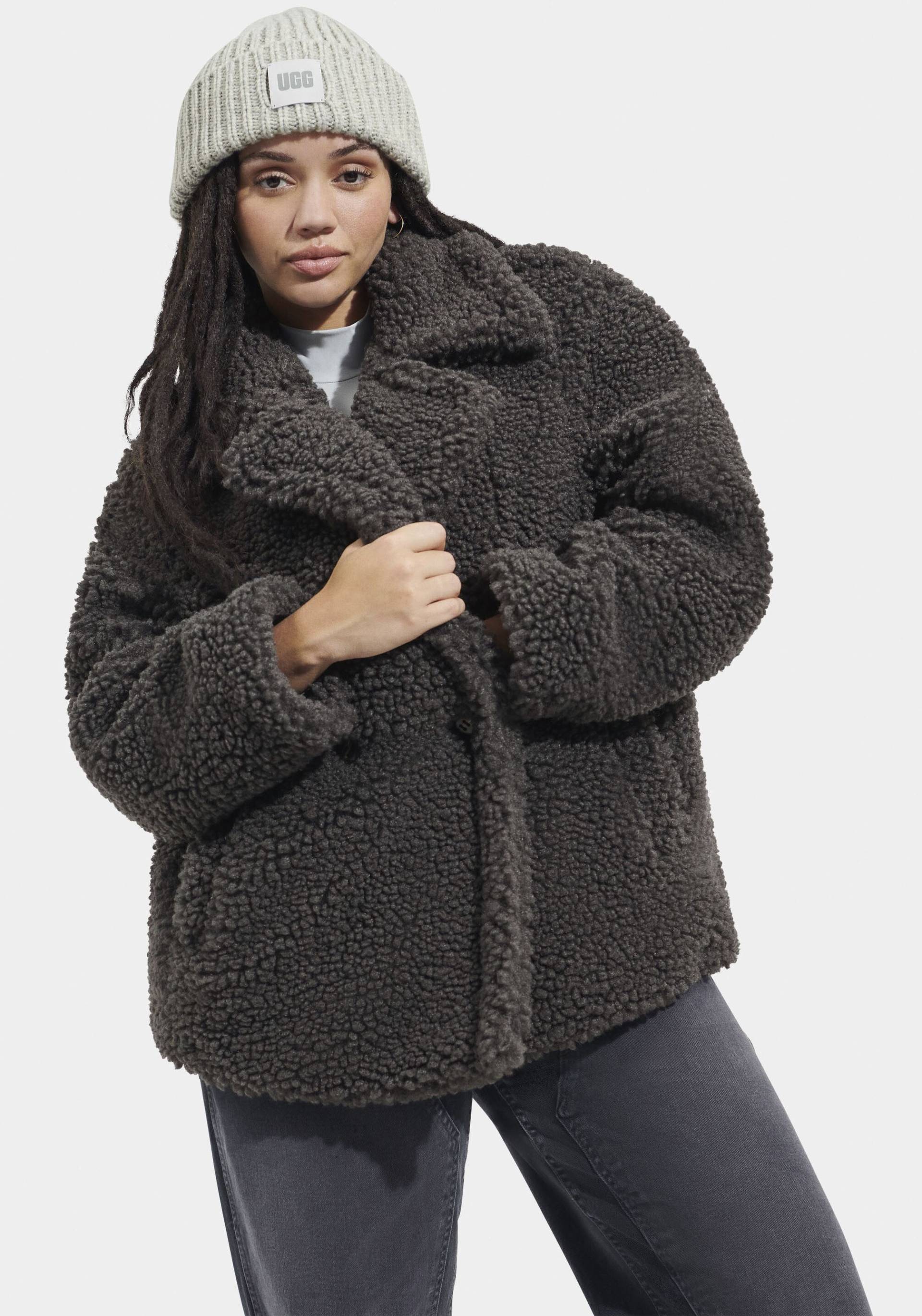 UGG Fellimitatjacke »W GERTRUDE SHORT TEDDY COAT« von UGG