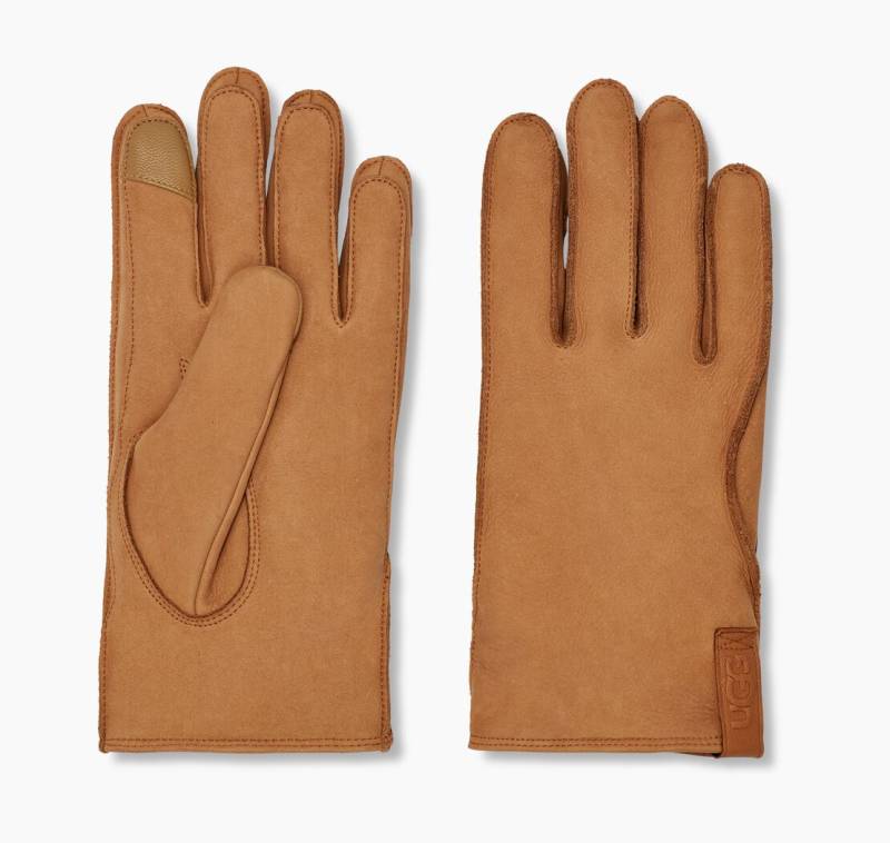 Ugg Leather Clamshell Logo Glove-L L von Ugg