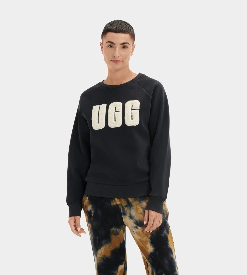 Ugg Madeline Fuzzy Logo Crewneck-XS XS von Ugg