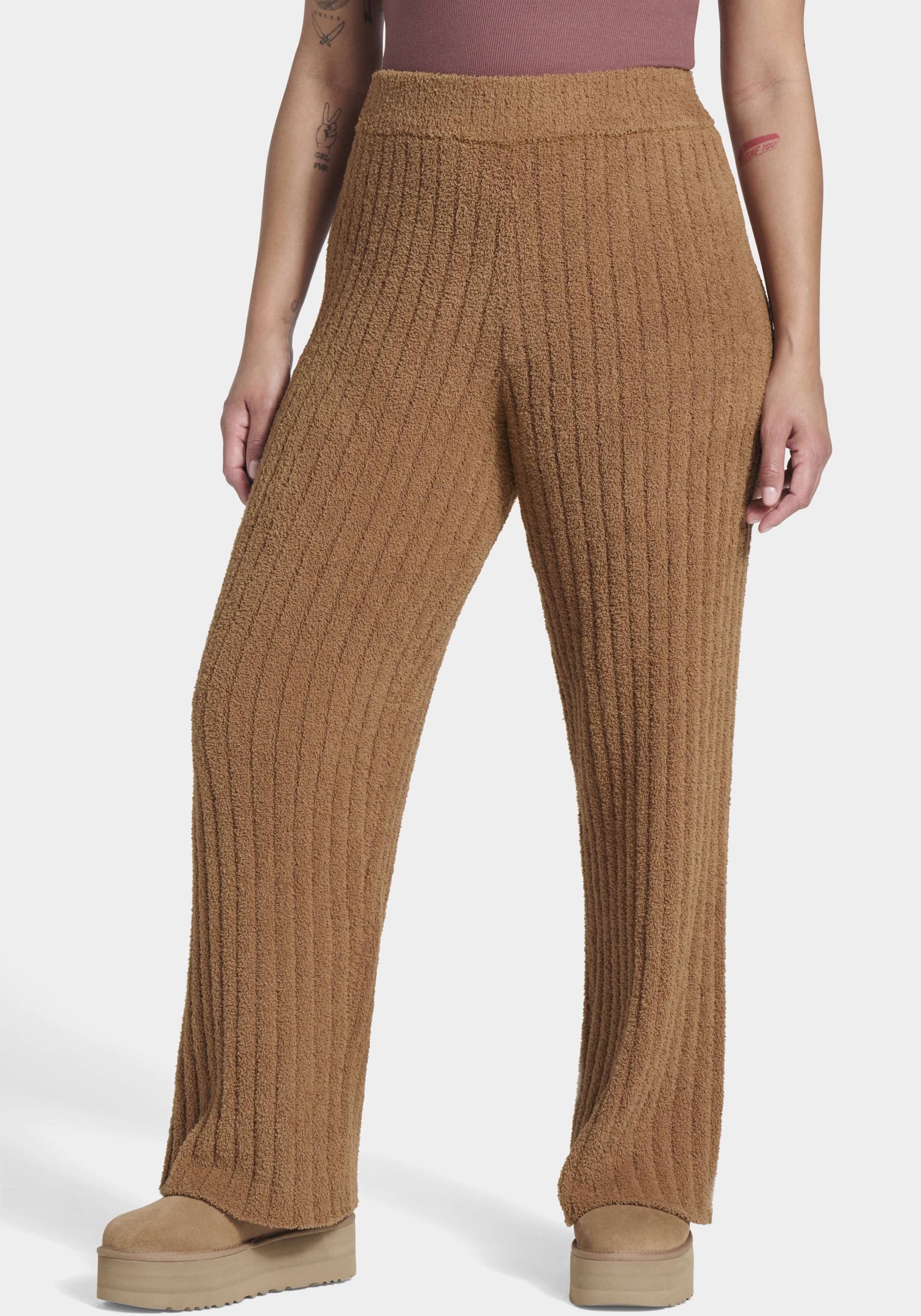 UGG Palazzohose »W TERRI PANT RIB«, aus Rippstrickqualität von UGG