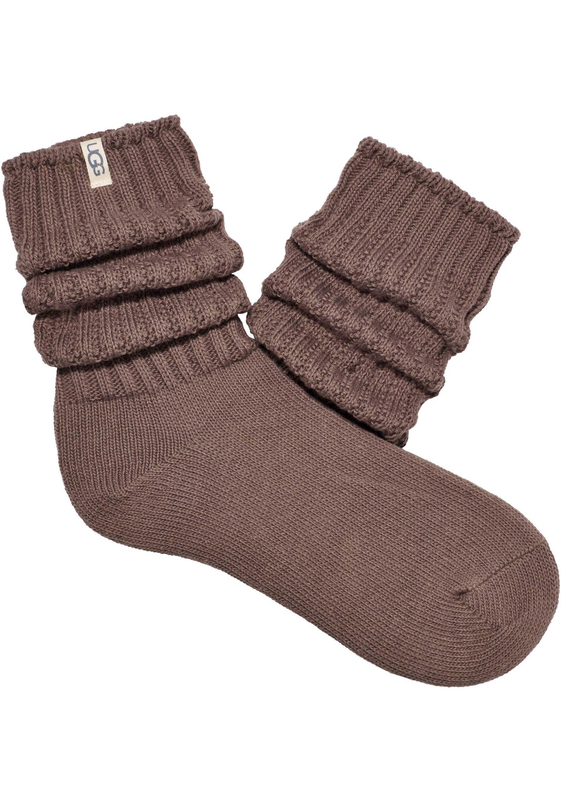 UGG Socken »Tyla Slouchy Crew«, mit Twill-Tape am Bündchen von UGG