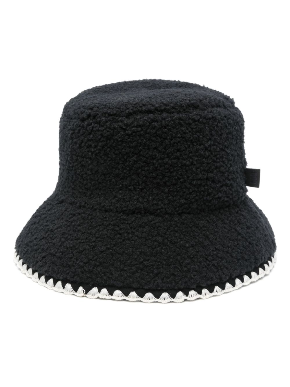 UGG UGGfluff Scalloped bucket hat - Black von UGG