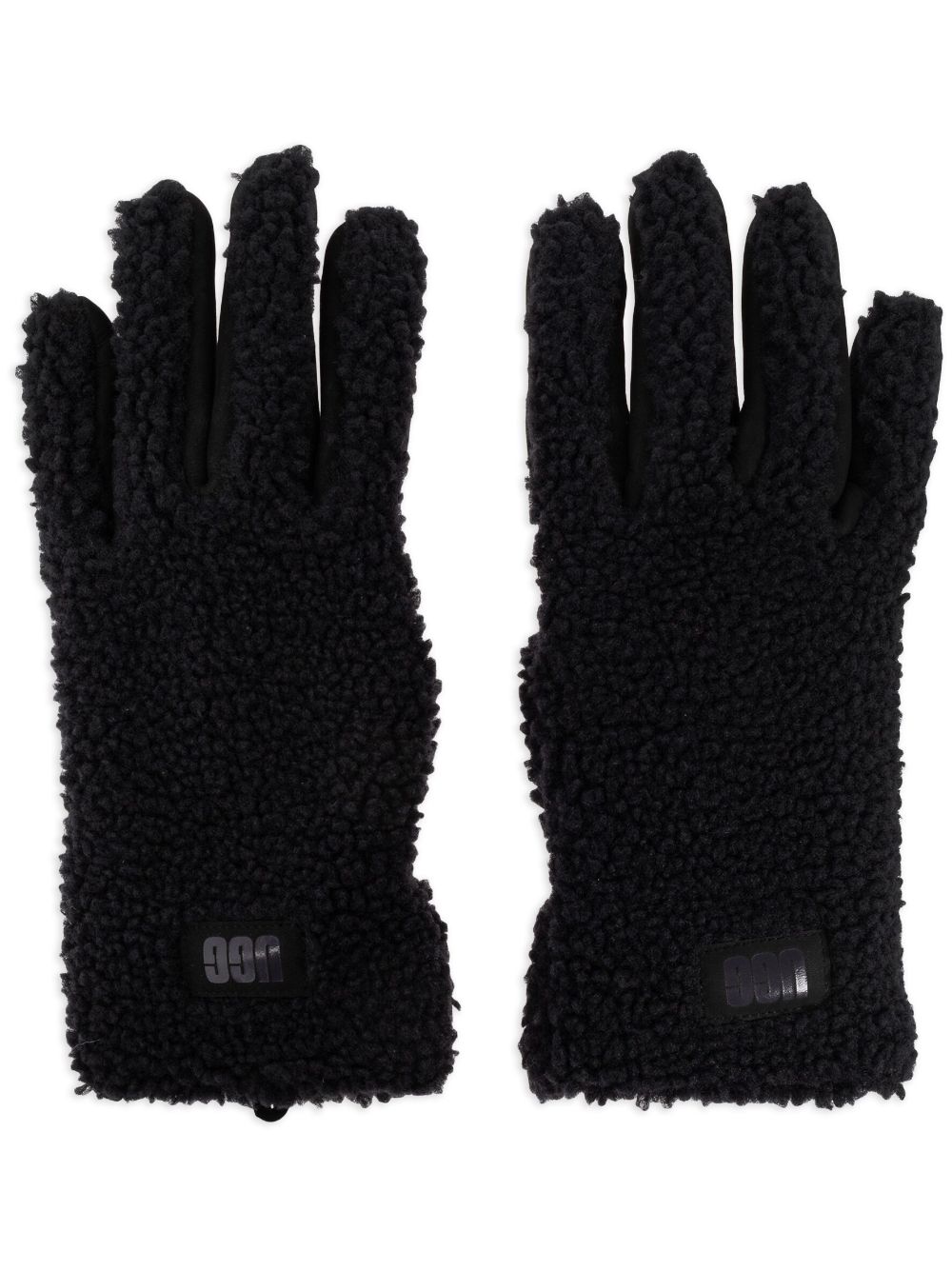 UGG UGGfluff gloves - Black von UGG