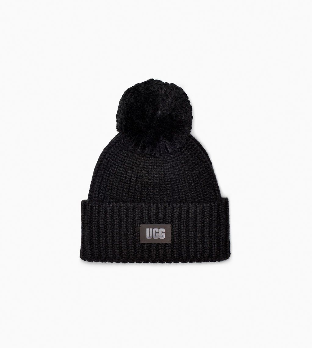 UGG W CHUNKY KNIT HAT W POM-0 Einmalige Grösse von UGG