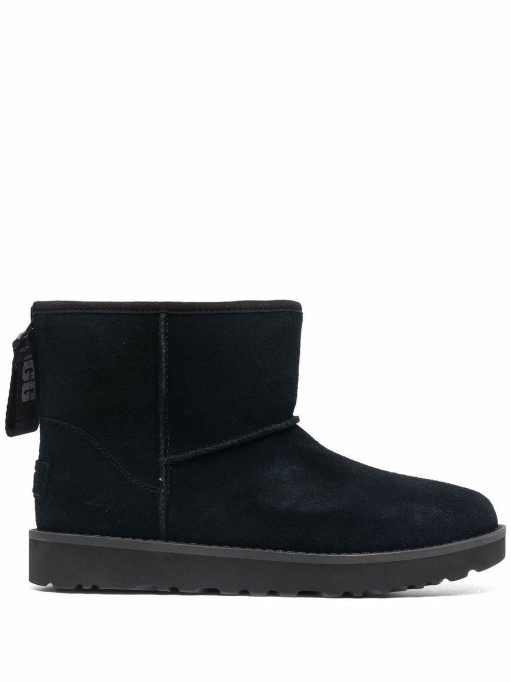 UGG classic zipped suede boots - Black von UGG