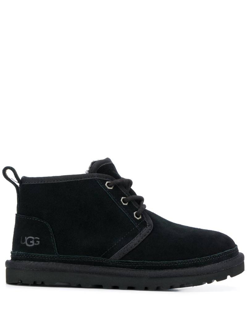 UGG lace up ankle boots - Black von UGG