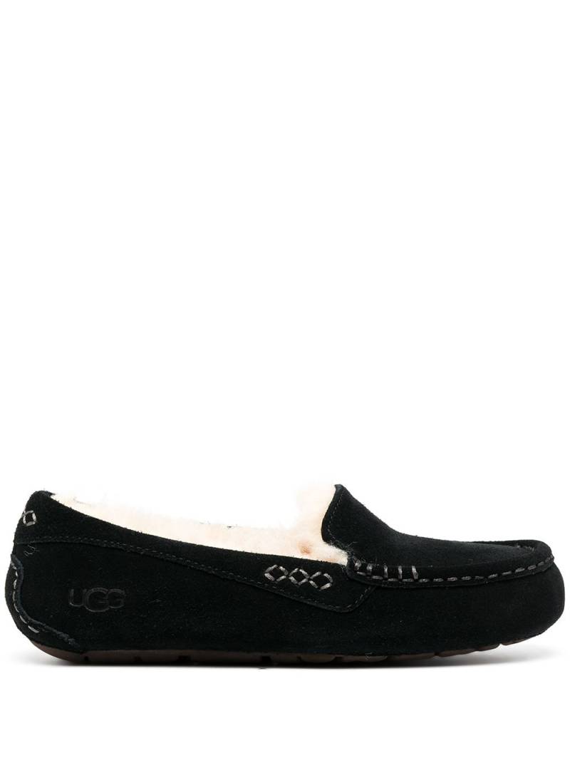 UGG shearling-lined loafers - Black von UGG