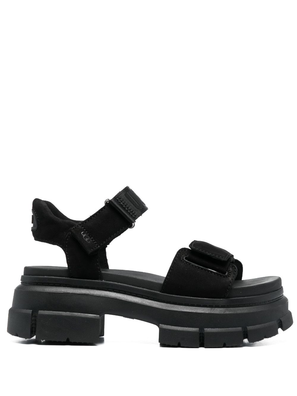 UGG touch-strap leather sandals - Black von UGG