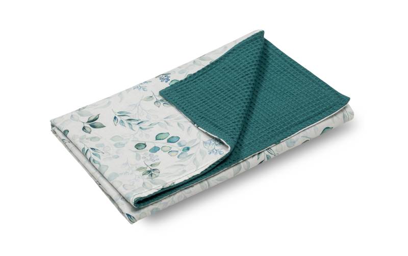 Babydecke »Ullenboom Eukalyptus Petrol 70 x 100 cm« von ULLENBOOM ®