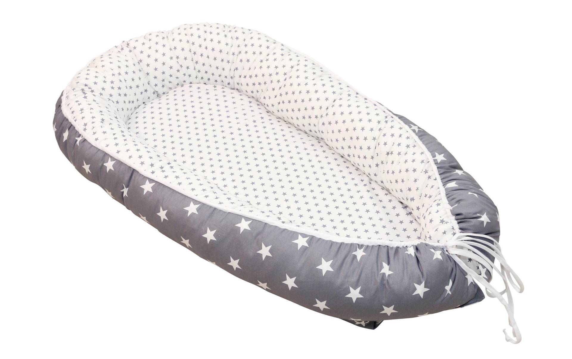 Bettnestchen »Babynest Weiss Grau« von ULLENBOOM ®