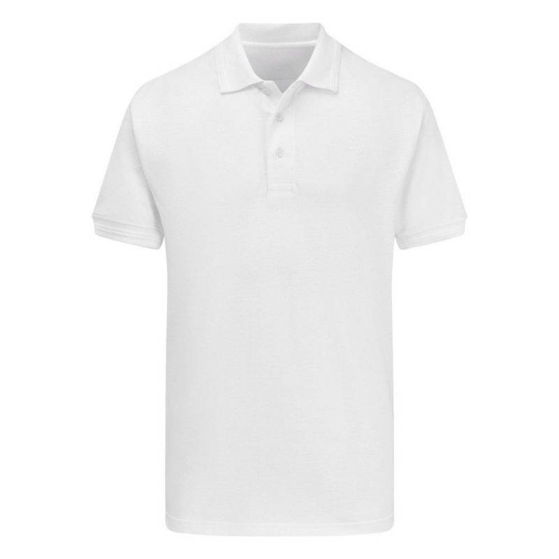 Pique Polo Damen Weiss 3XL von ULTIMATE