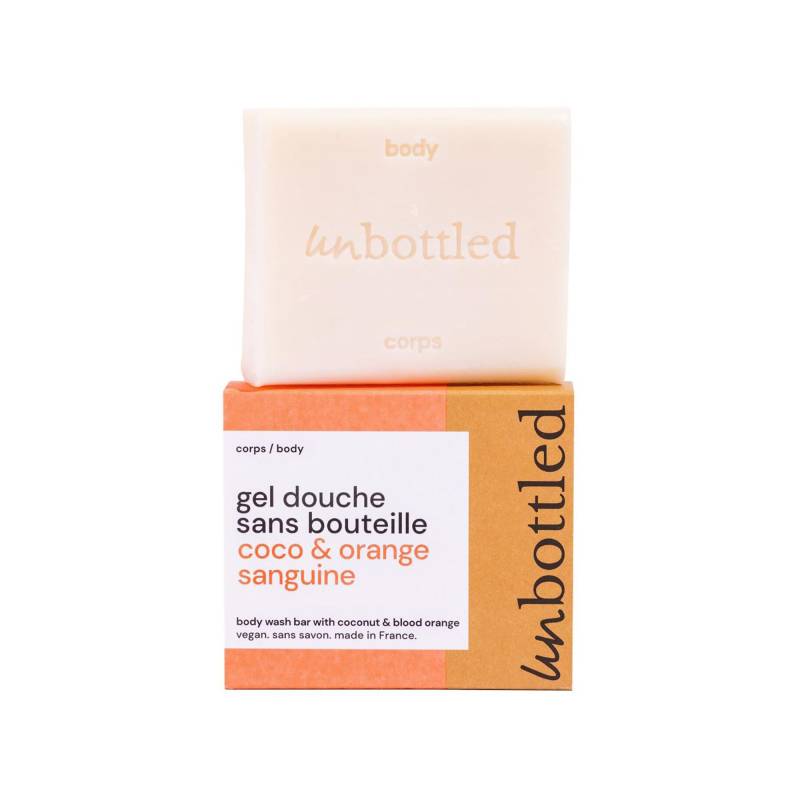 Festes Duschgel - Kokosnuss & Blutorange Damen  110g von UNBOTTLED