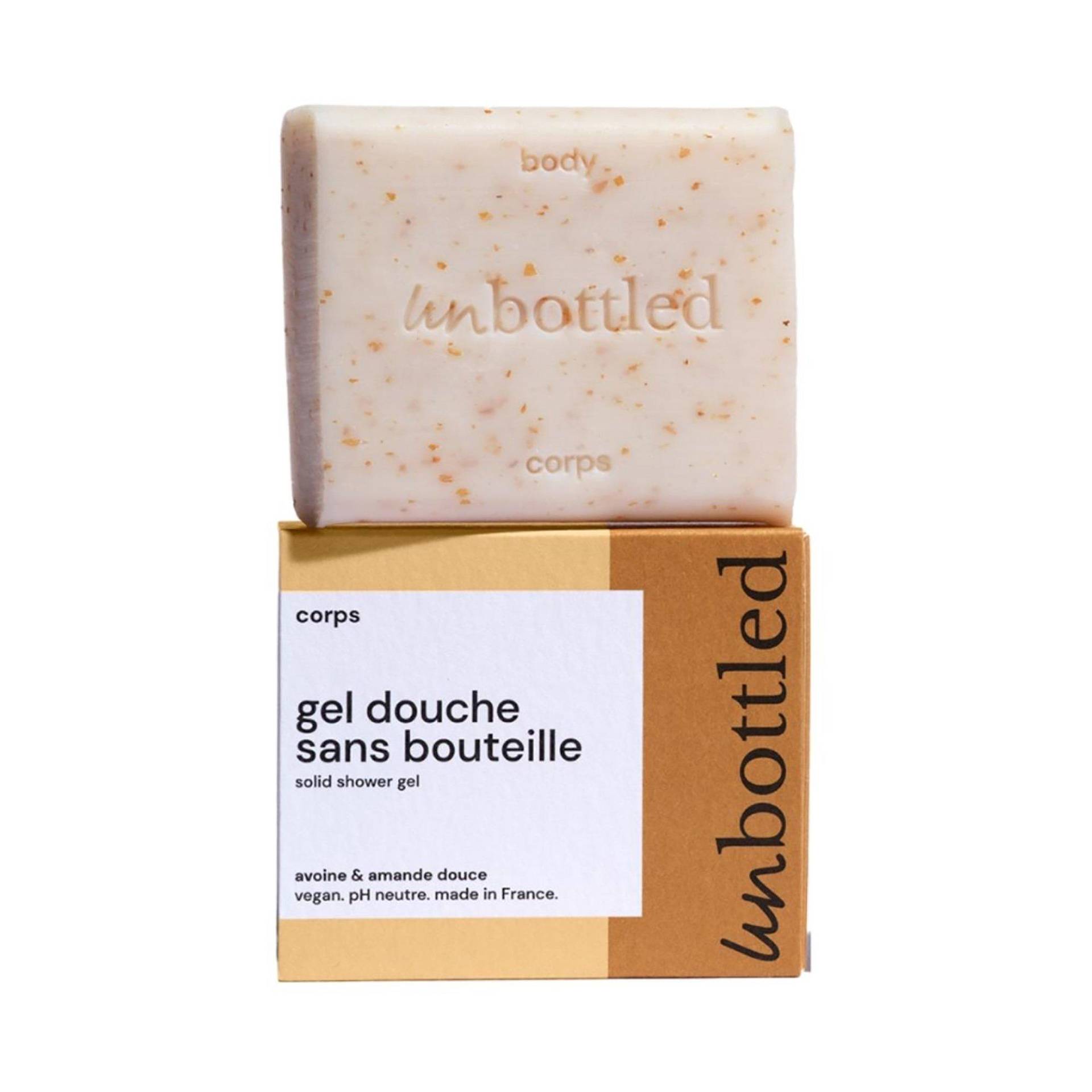 Gel Douche Sans Bouteille Avoine & Amande Douce Damen Fantasie 110g von UNBOTTLED