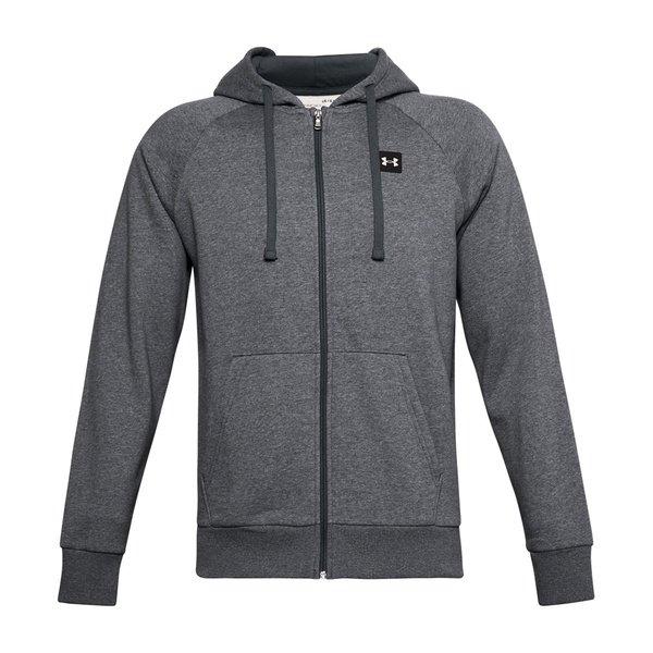 Rival Kapuzenpullover Mit Durchgehendem Reißverschluss Herren Grau M von UNDER ARMOUR