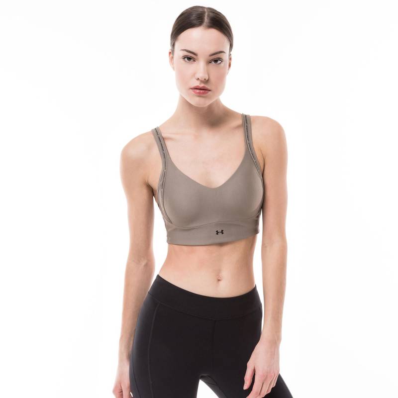 Under Armour - Sport-BH, Light Support, UA Infinity Low 2.0Strap Bra, L, Braun von Under Armour