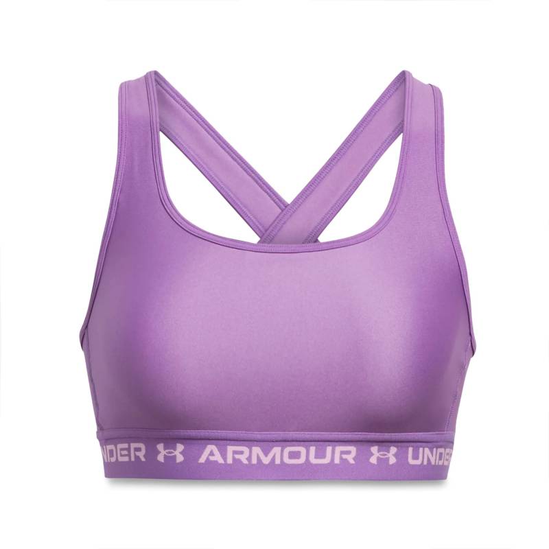 Sport-bh, Medium Support Unisex Lila XS von UNDER ARMOUR