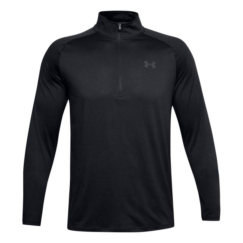 Under Armour - 2.0 Sportoberteil mit halbem Reißverschluss, für Herren, Schwarz, Größe S von Under Armour