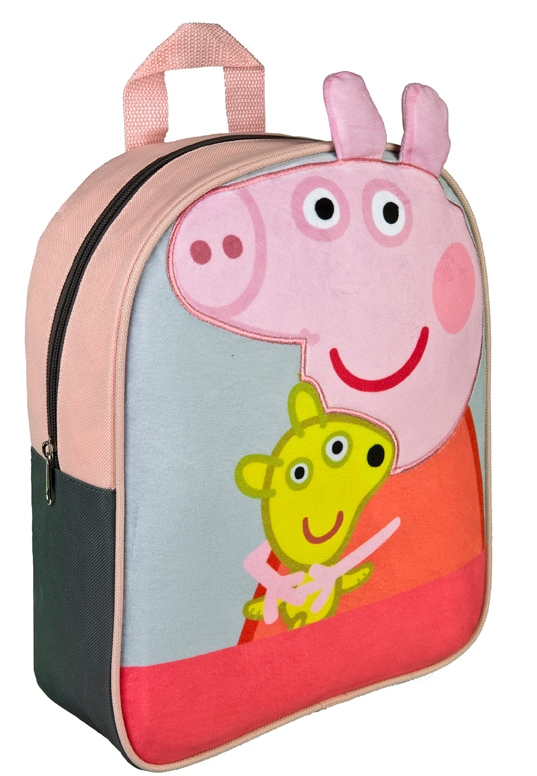 UNDERCOVER Kinderrucksack »Peppa«, Frontseite aus Plüsch von UNDERCOVER