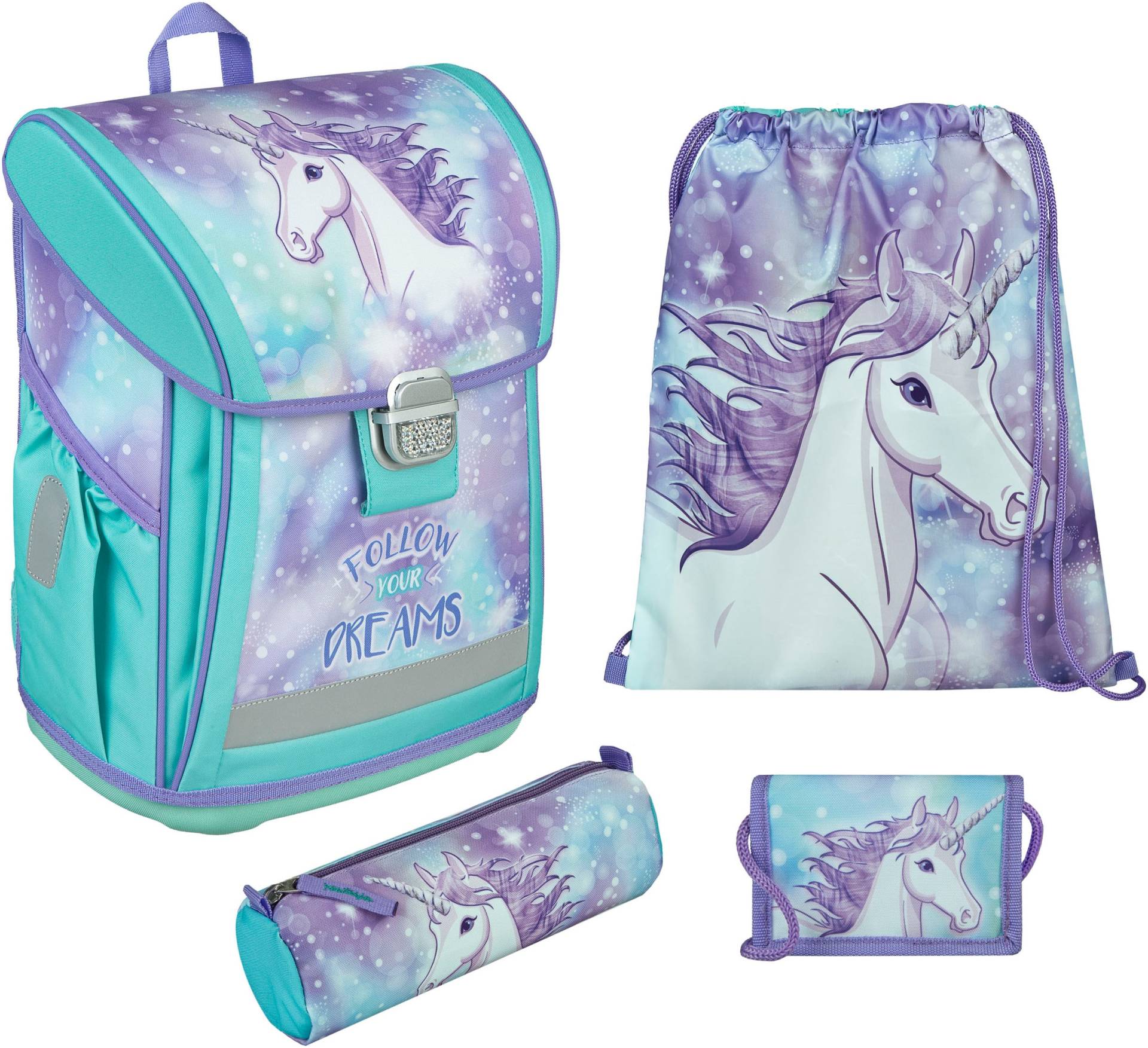 UNDERCOVER Schulranzen »Curve, Einhorn«, retroreflektierende Flächen UNDERCOVER Schulranzen »Curve, Einhorn«, retroreflektierende Flächen von UNDERCOVER