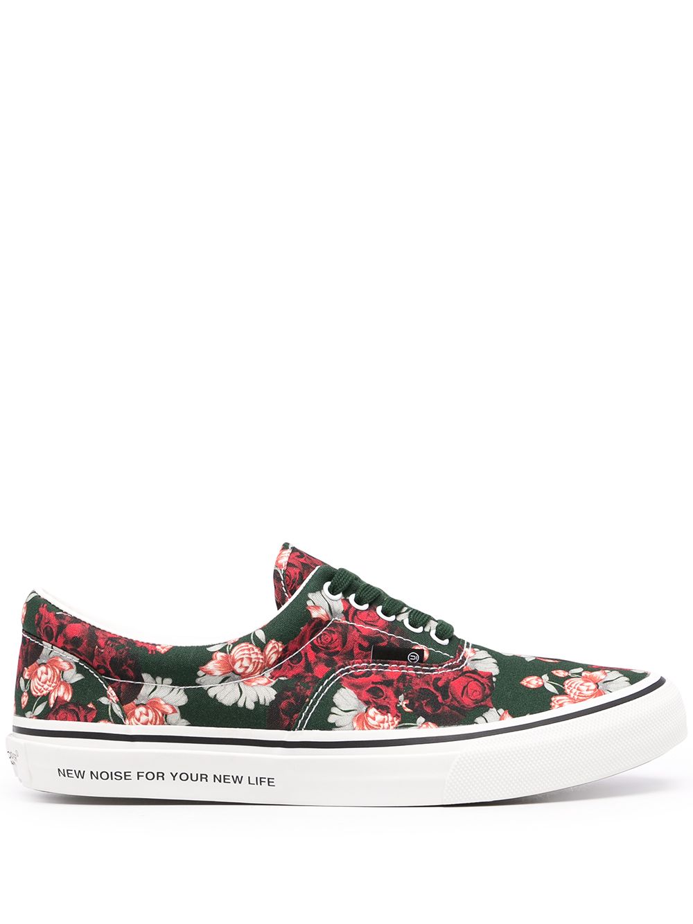 Undercover floral-print low-top sneakers - Green von Undercover