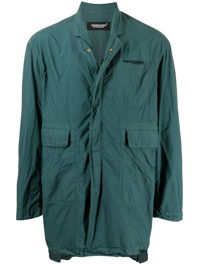 Undercover lightweight collared jacket - Green von Undercover