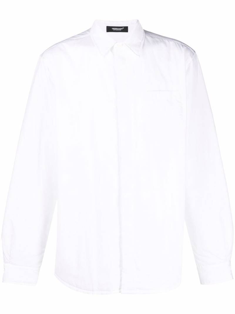 Undercover padded long-sleeve shirt - White von Undercover