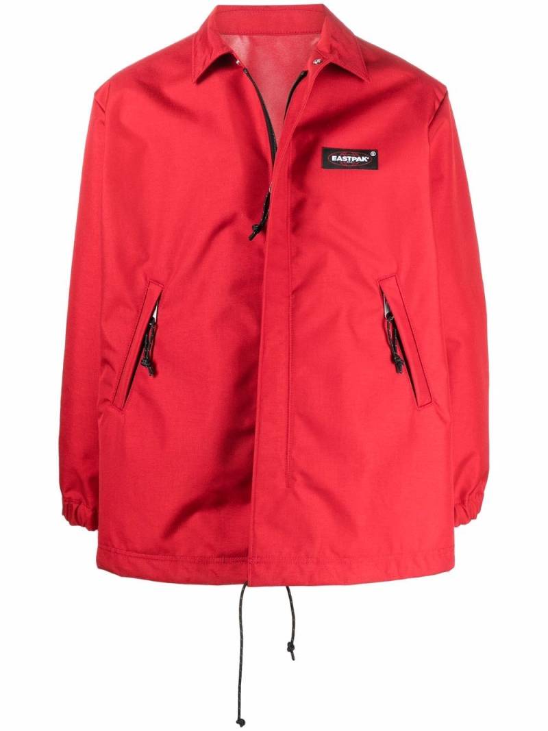 Undercover x EASTPAK long-sleeve shirt jacket - Red von Undercover