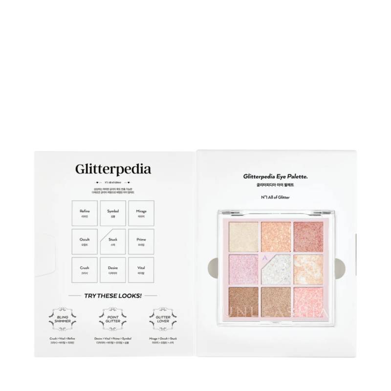 Glitterpedia - Eye Palette N°1 All Of Glitter von UNLEASHIA