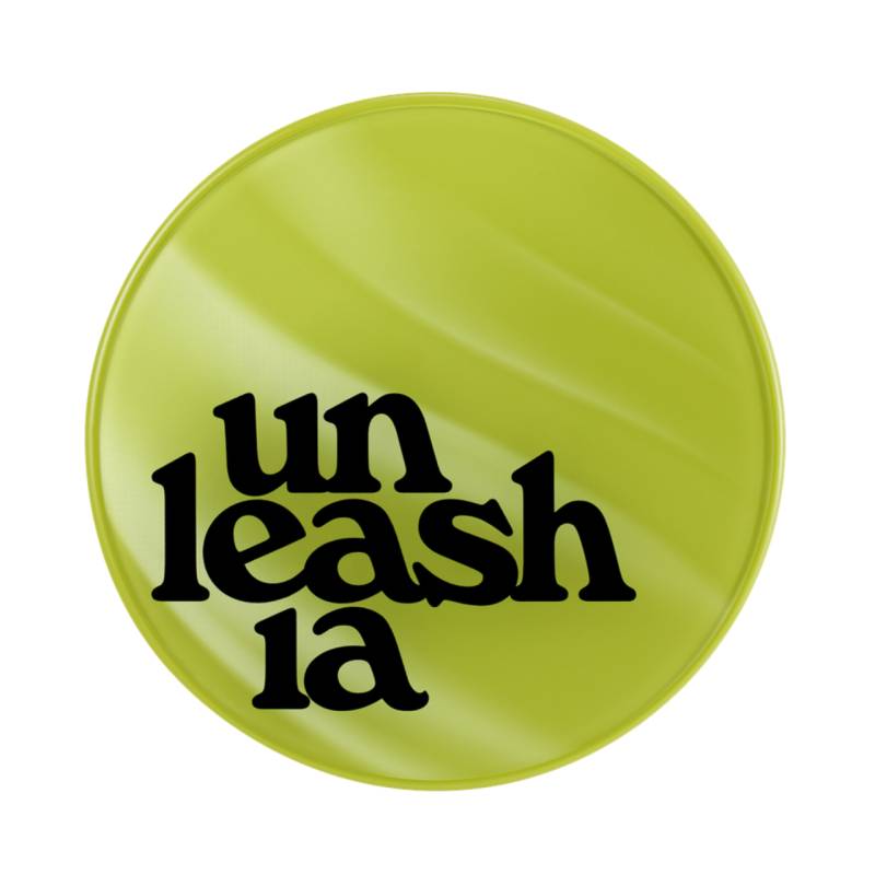 Healthy Green - Cushion #23 von UNLEASHIA