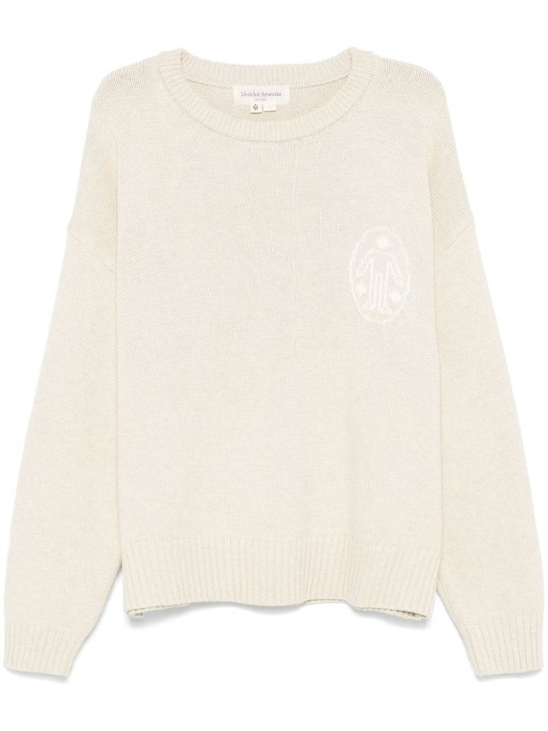 UNTITLED ARTWORKS Signature sweater - Neutrals von UNTITLED ARTWORKS