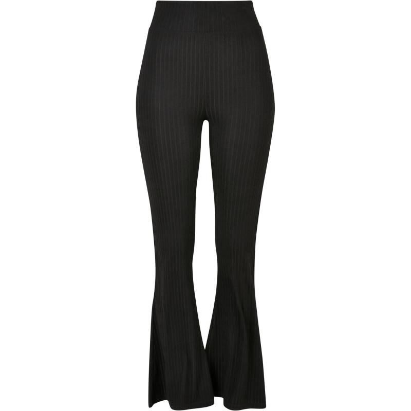 Ausgestellte Gerippte Leggings It Hoher Taille, Daen Damen  M von URBAN CLASSICS