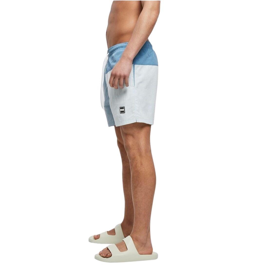 Badeshorts 3 Block Herren  XXL von URBAN CLASSICS