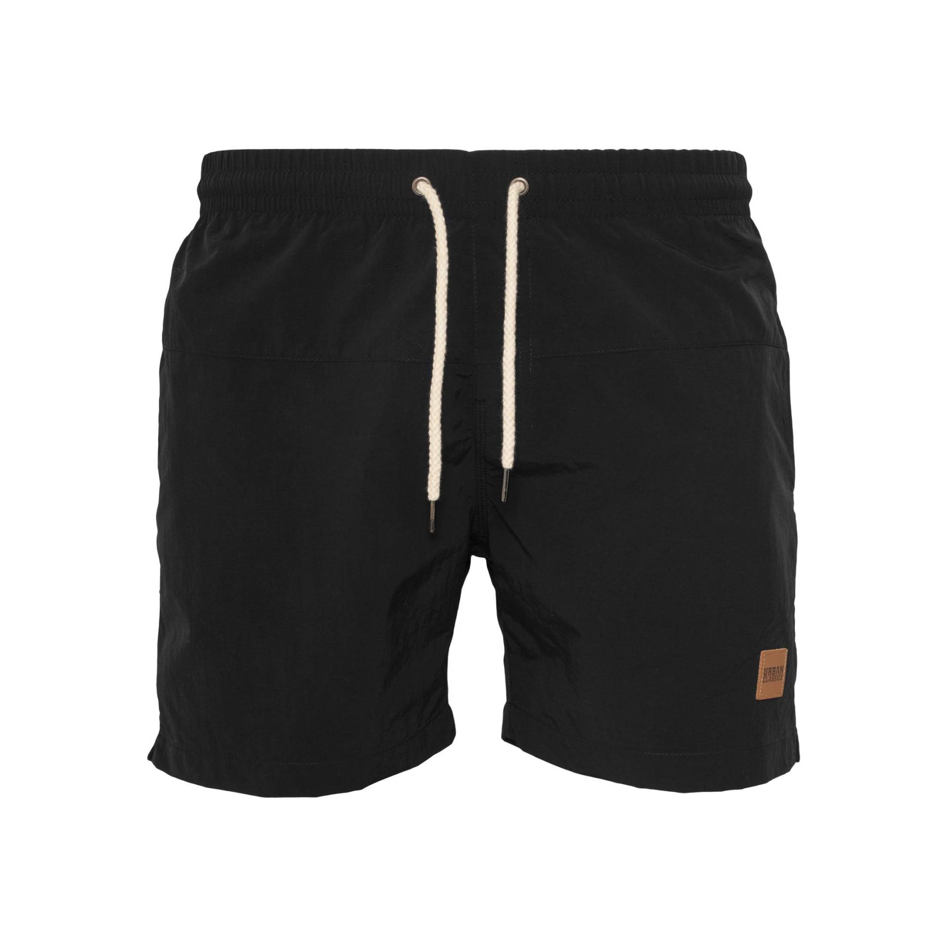 Badeshorts Block Herren  M von URBAN CLASSICS