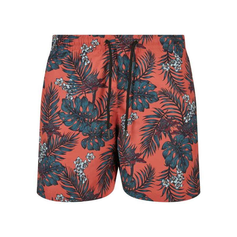 Badeshorts Mit Muster Urban Cassics Herren  L von URBAN CLASSICS