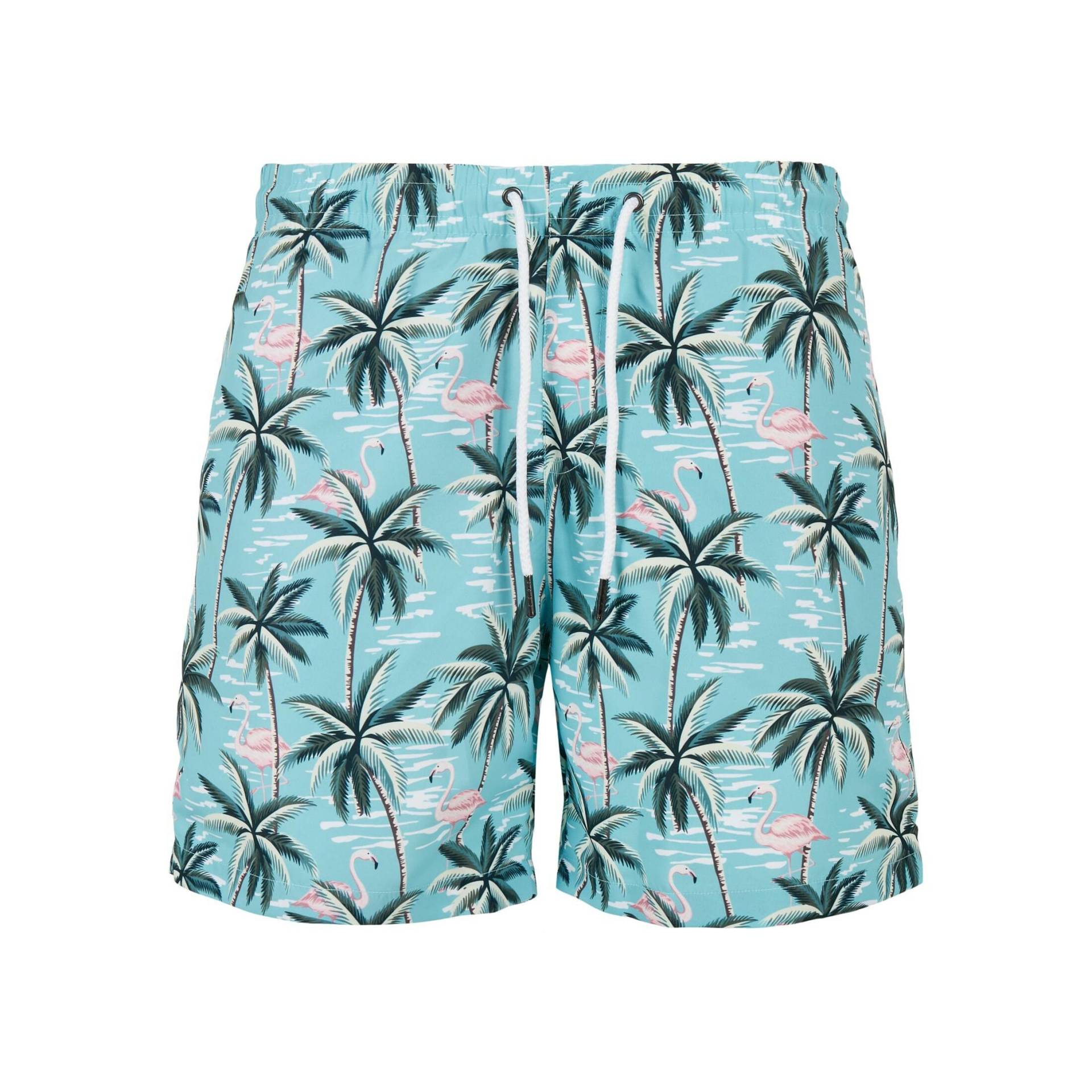 Badeshorts Mit Muster Herren  XS von URBAN CLASSICS