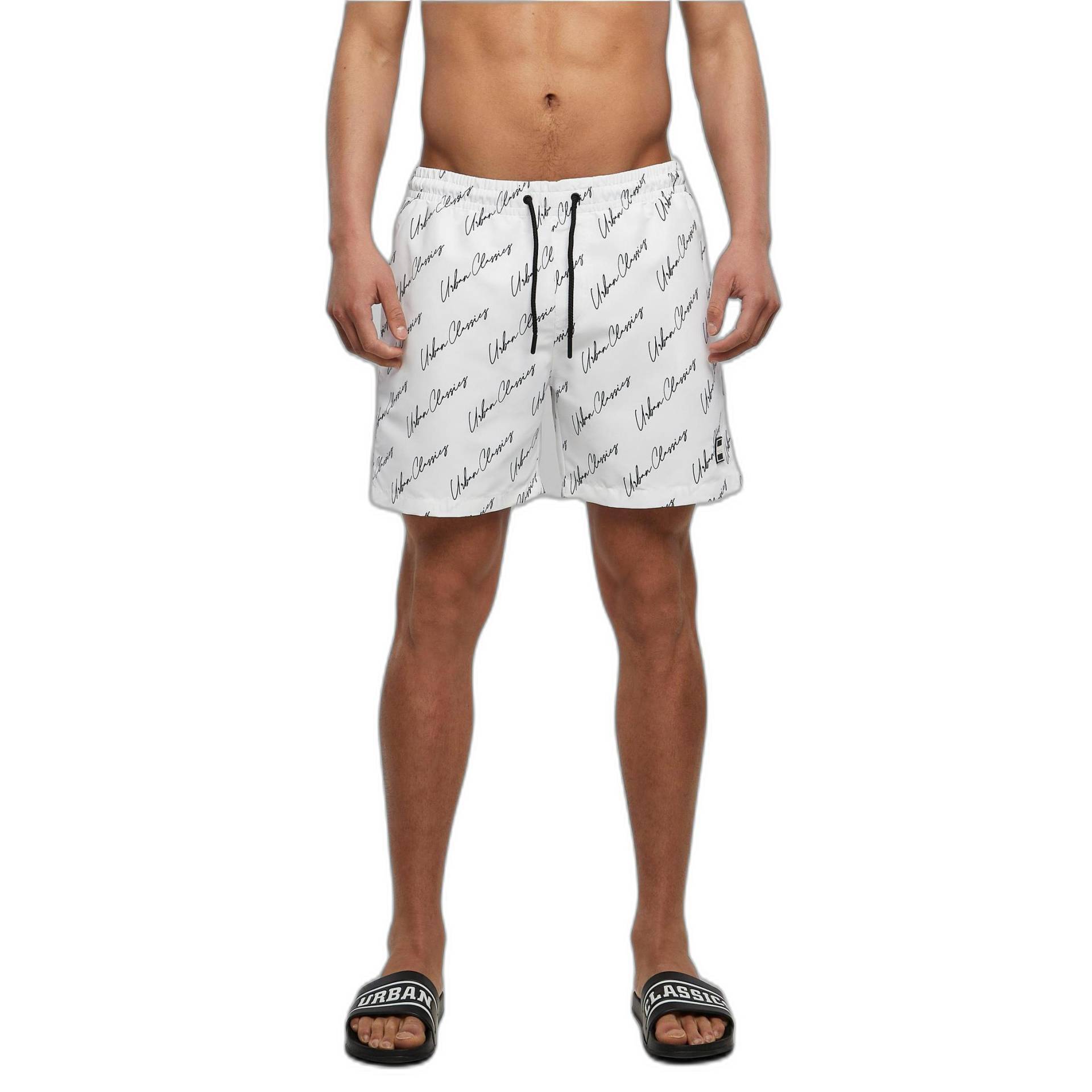 URBAN CLASSICS - badeshorts pattern, für Herren, Größe XXL von URBAN CLASSICS