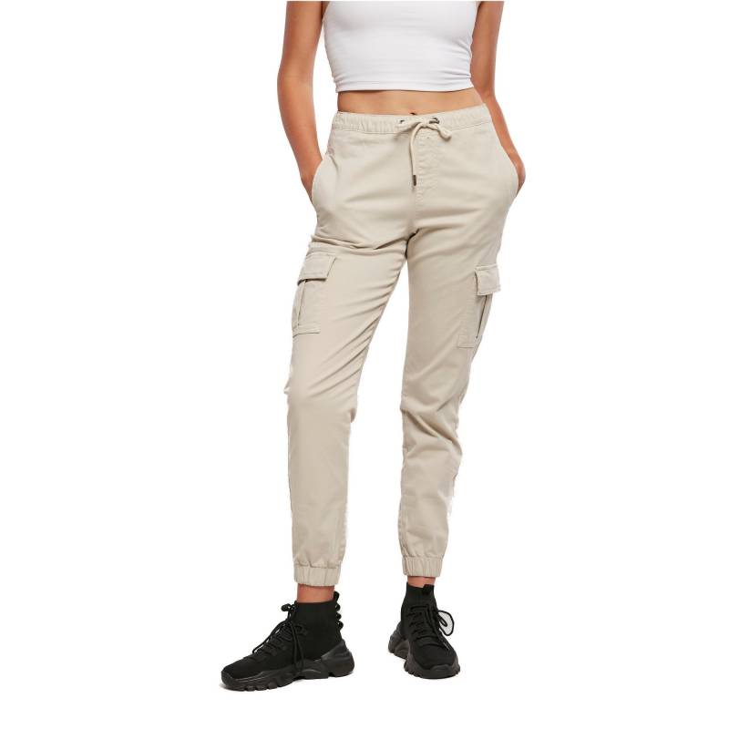 Bequeme Cargo-jogginghose Mit Hohem Bund, Damen Urban Cassics Damen  L von URBAN CLASSICS