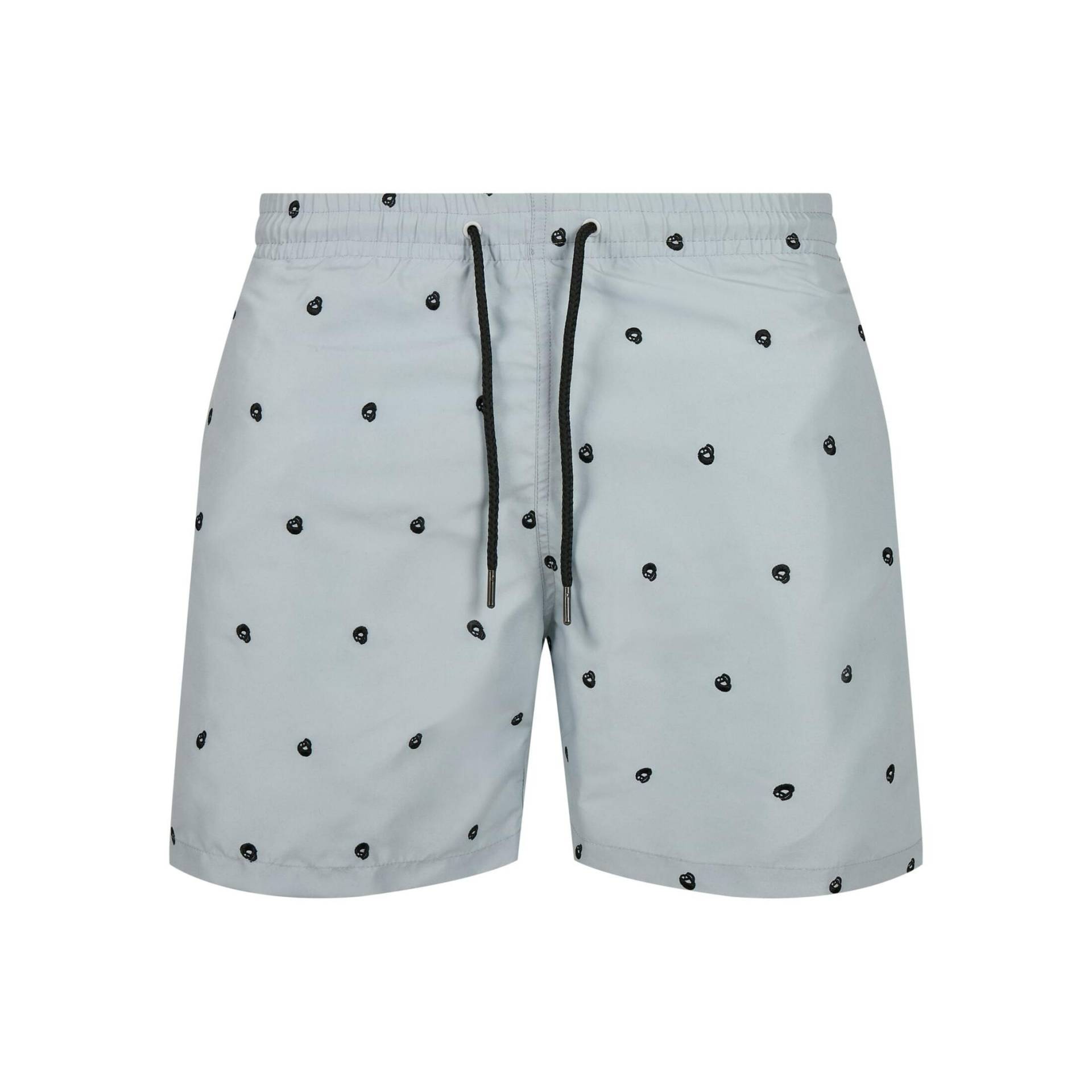 Bestickte Badeshorts Herren  M von URBAN CLASSICS