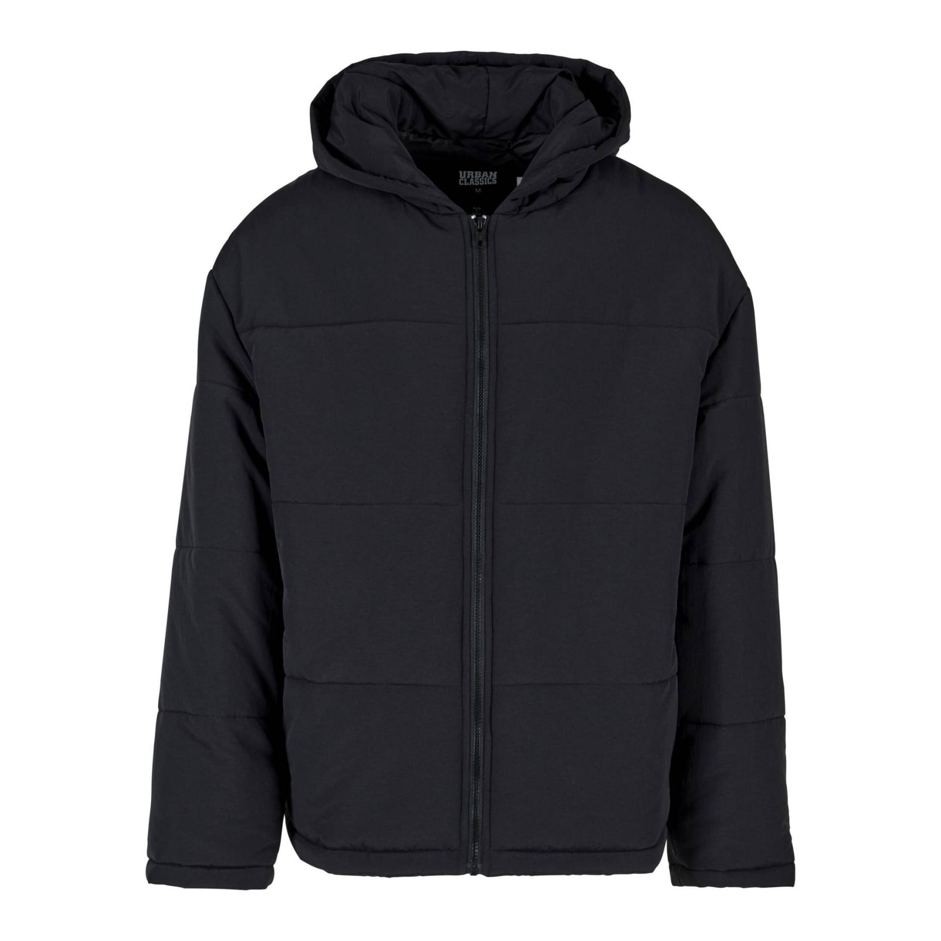 URBAN CLASSICS - block daunenjacke mit kapuze, für Herren, Größe XXXL von URBAN CLASSICS