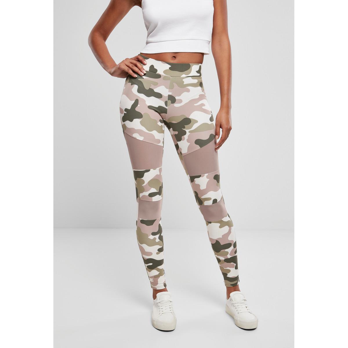 Damen-leggings Camouflage Tech Unisex  XL von URBAN CLASSICS