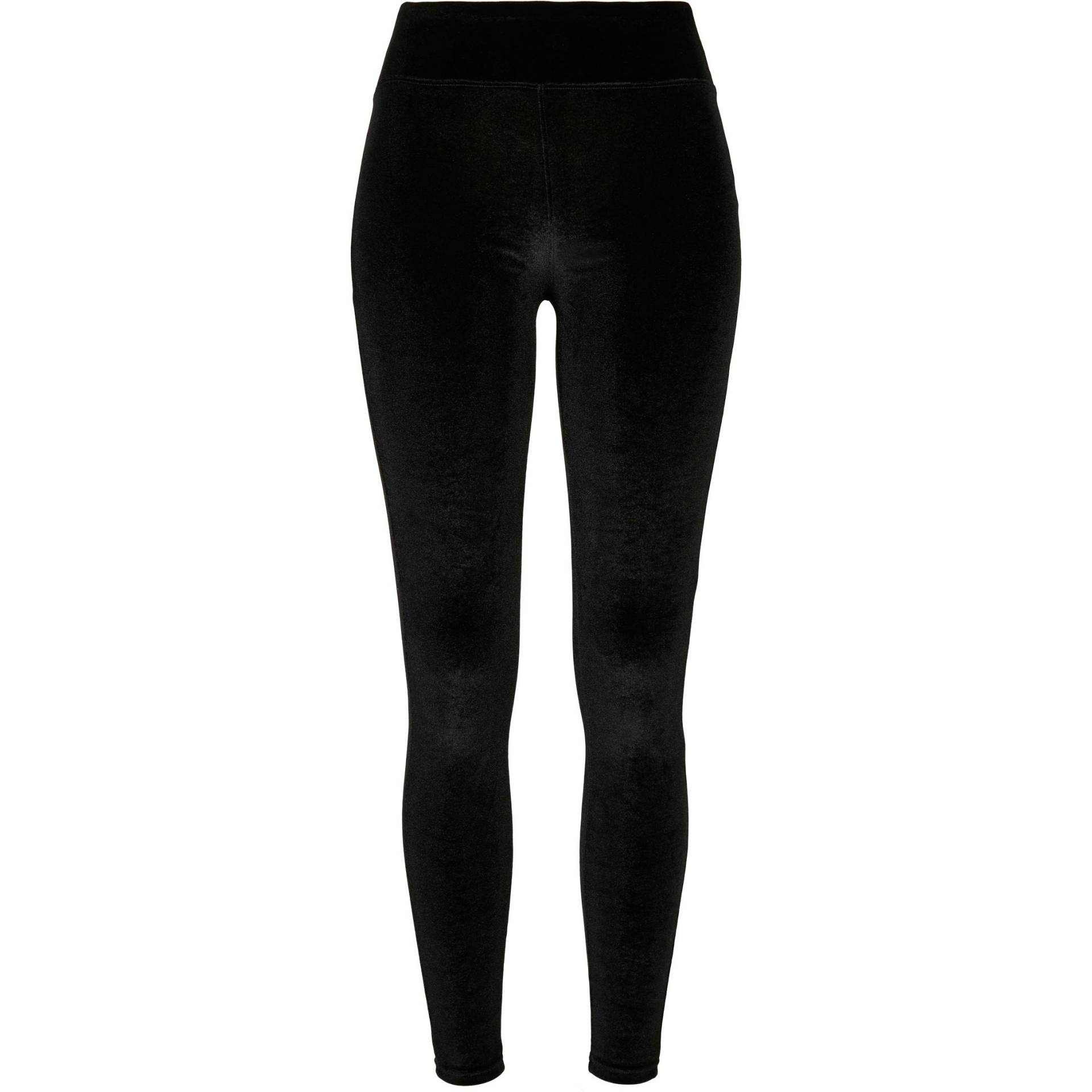 Damen-leggings Mit Hoher Taille Velvet(gt) Unisex  XXL von URBAN CLASSICS