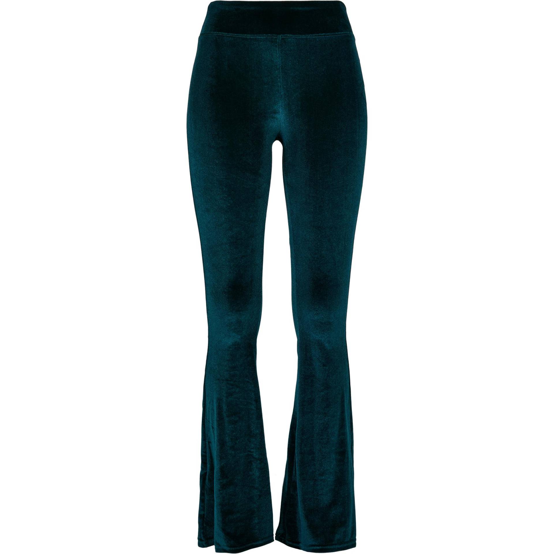 Damen-leggings Mit Hoher Taille Velvet Boot (gt) Unisex  XXL von URBAN CLASSICS